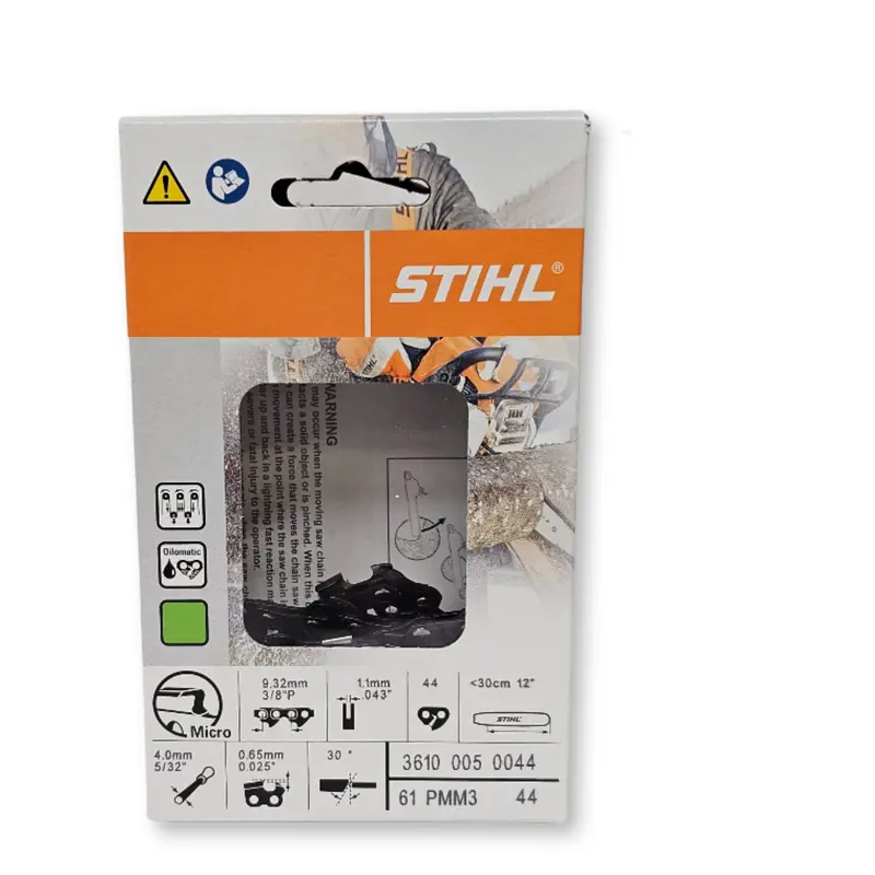 12-Inch Stihl Oilomatic Picco Micro Mini 3 Bar Chain For Compact Chainsaws (Part #3610 005 0044) 1