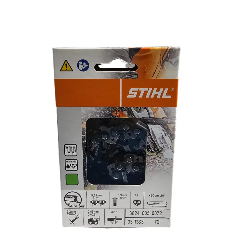 20-Inch Stihl 33 Rs3 72 Bar Chain For Ms 362, Ms 500I, And Ms 661 Chainsaws (Part #3624 005 0072) 1