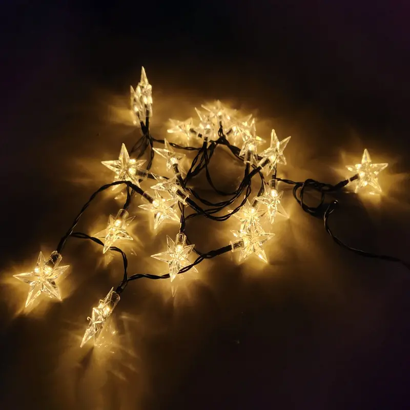 20-Light Battery-Powered String Lights With Auto Timer Function 2