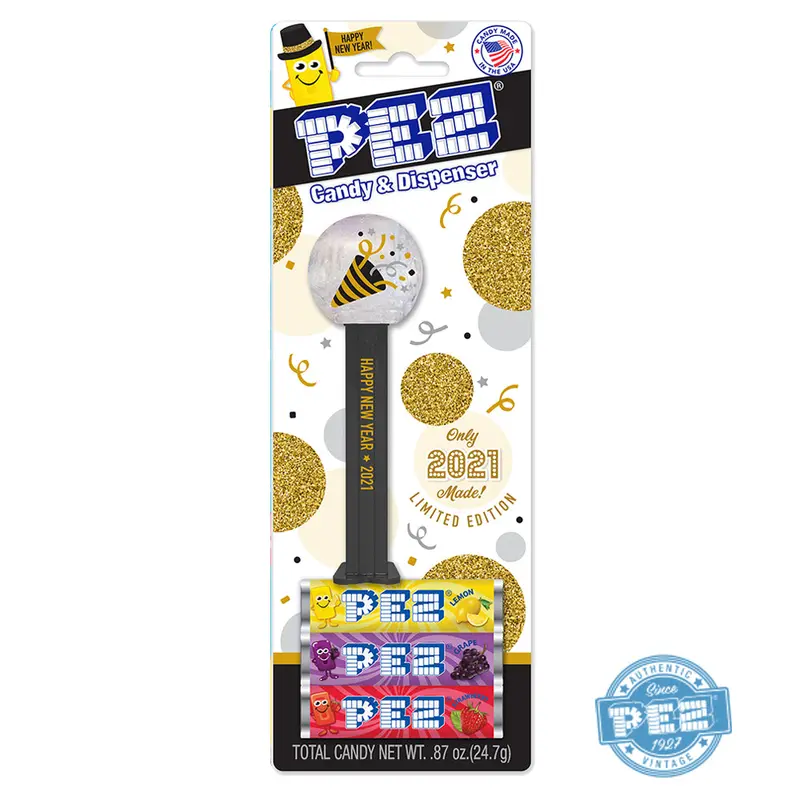 2021 New Year’S Celebration Pez Popper 1