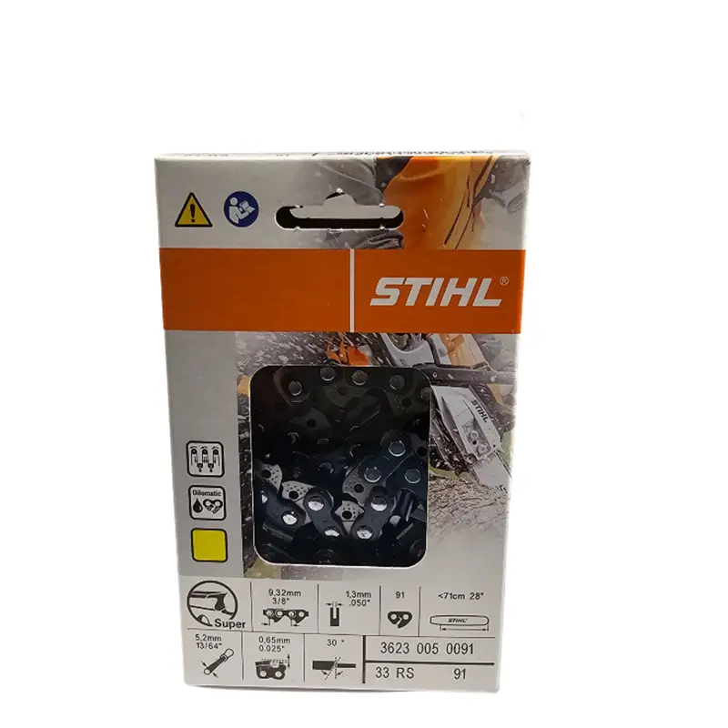 28-Inch Stihl 33 Rs 91 Bar Chain For Heavy-Duty Ms 400, Ms 462, Ms 500I, And Ms 661 C-M Chainsaws (Part #3623 005 0091) 1