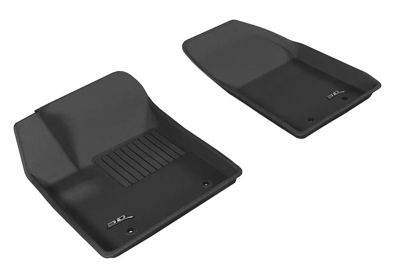 3D Maxpider Kagu Front Floor Mats – Gray, 2-Piece Set (L1Cy00211501) 1