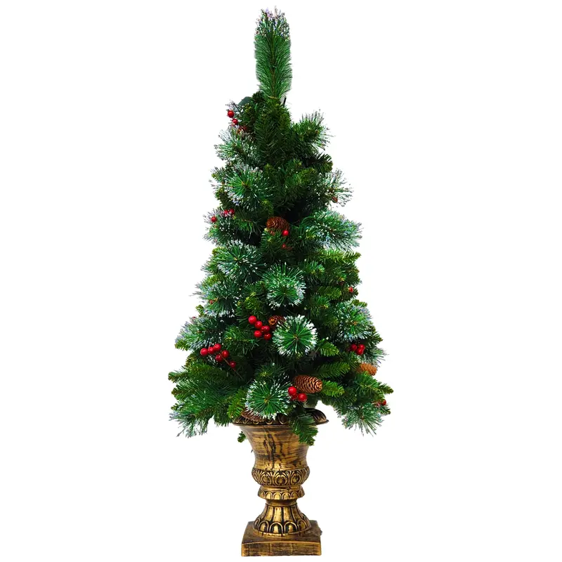 4-Foot Tip Montana Cheery Pine Pre-Lit Artificial Tree 1