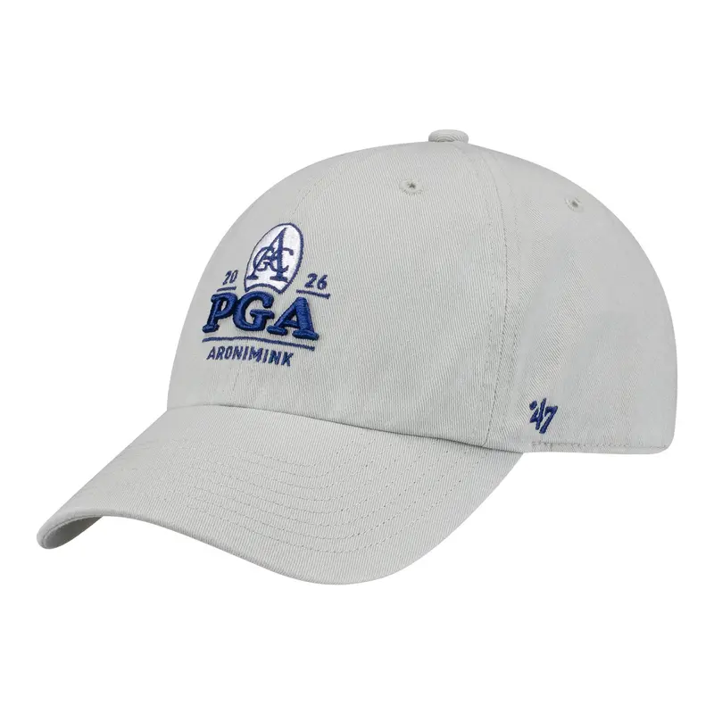 '47 Brand 2026 Pga Championship Clean Up Cap – Grey 1