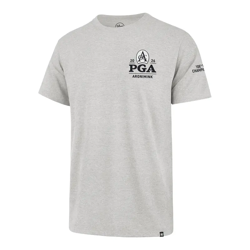 '47 Brand 2026 Pga Championship Franklin Fieldhouse Tee – Relay Grey 1