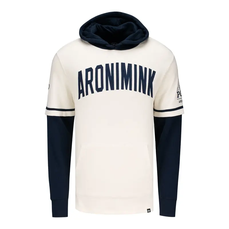 '47 Brand 2026 Pga Championship Trifecta Shortstop Hoodie – Cream & Fall Navy 1