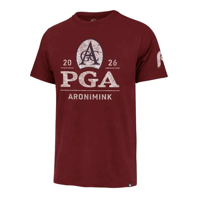 '47 Brand Franklin T-Shirt – Red Phillies X Pga Championship Collab 1