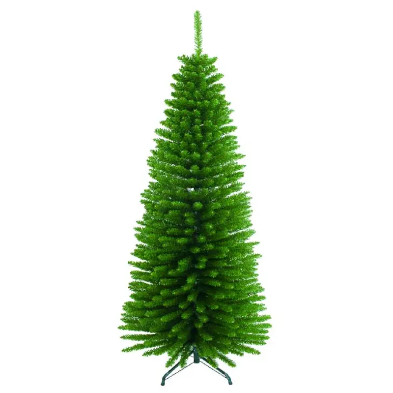 6-Foot Slim Pencil-Style Artificial Christmas Tree 1