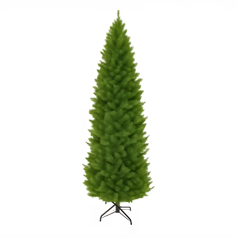 8-Foot Vancouver Slim Fir Tree – Ultra-Thin Profile With Premium Needle Detail 1