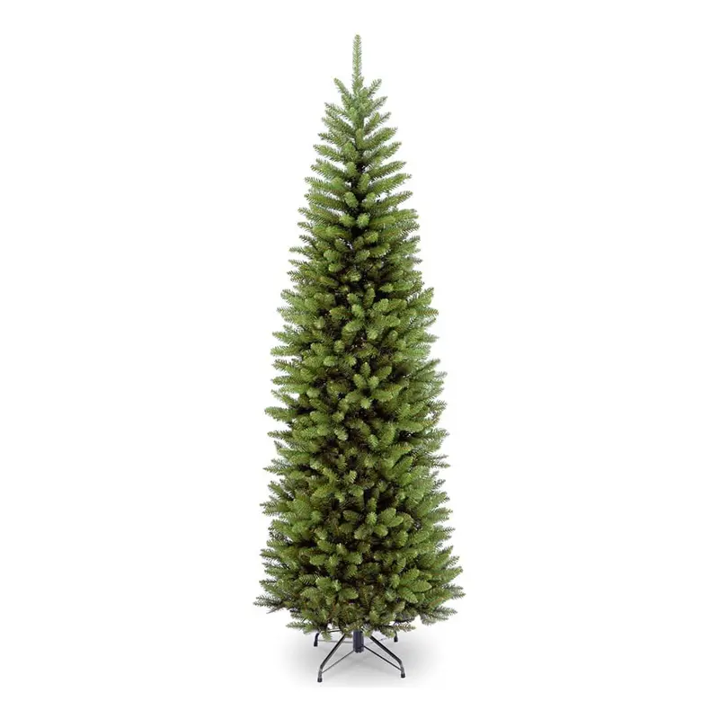 9-Foot Denver Slim Artificial Christmas Tree – Space-Saving Tall Design 1