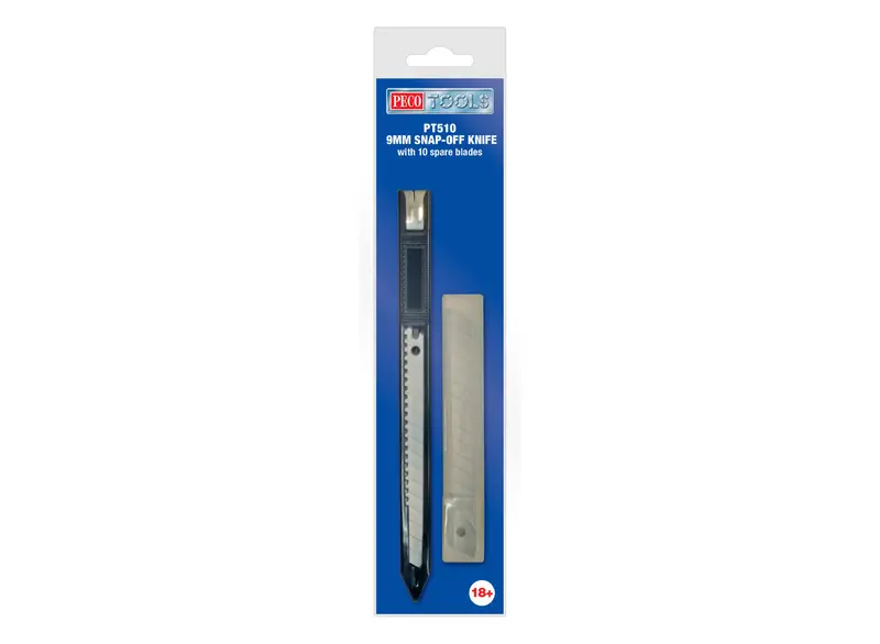 9 Mm Snap-Off Utility Knife With Retractable Blade System 1