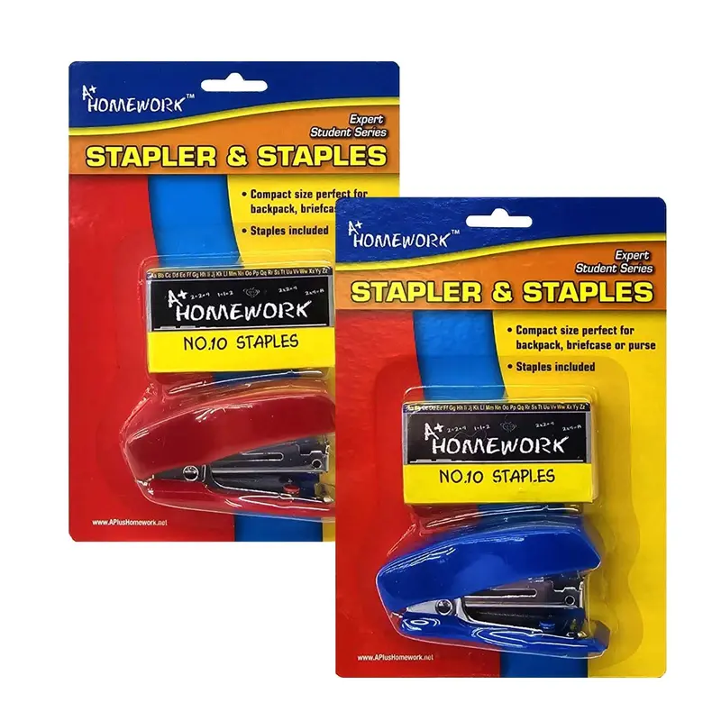 A+ Homework Compact Mini Stapler With 500 Staples Included 1