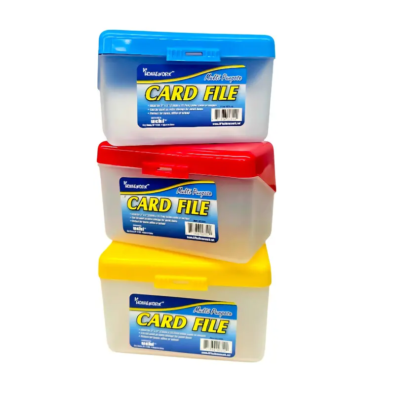 A+ Homework Multipurpose Card Organizer File 1