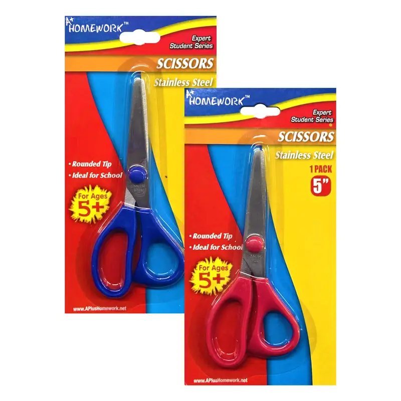 A+ Homework Precision Stainless Steel Safety Scissors 1