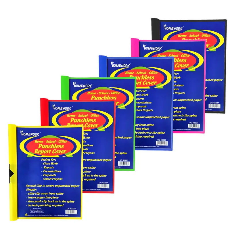 A+ Homework Two-Punchless Report Cover – Pack Of 2 1