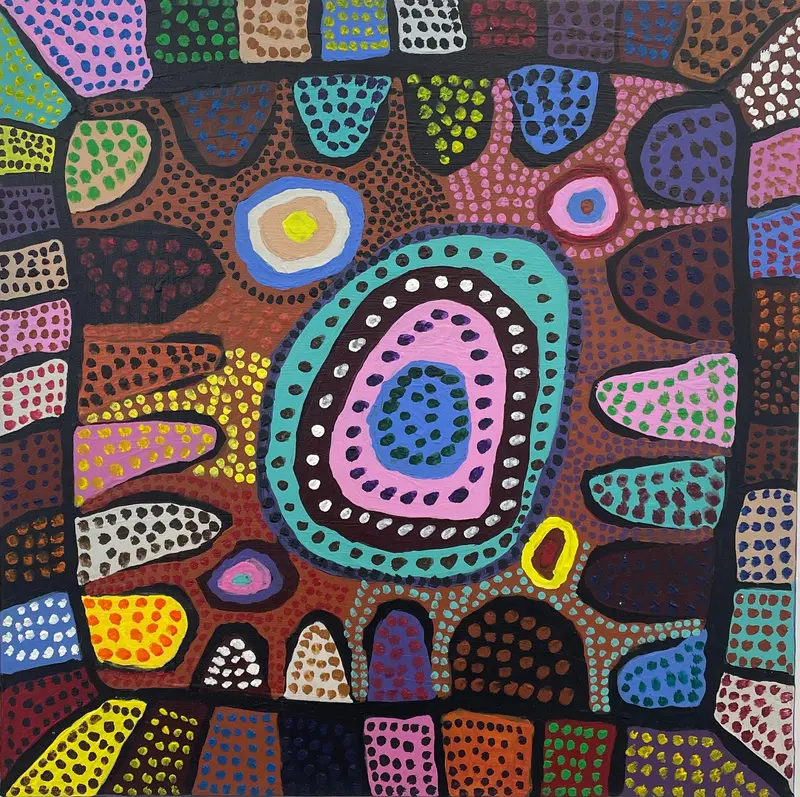 Abstract Circular Pattern Artwork By Alexis Young 1