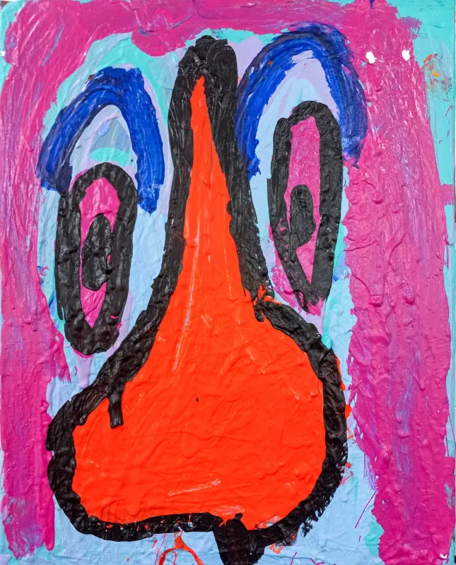 Abstract Facial Study No. 7 By Eric Green 1