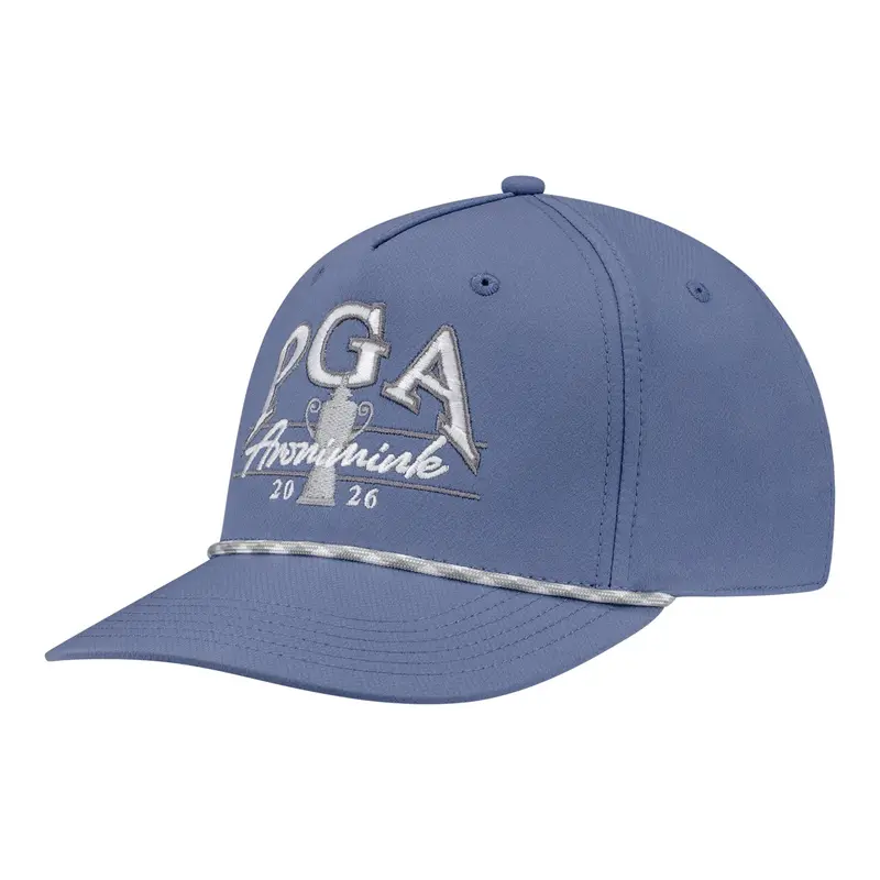 Ahead 2026 Pga Championship Classic Fit Alto Blue Performance Rope Hat 1
