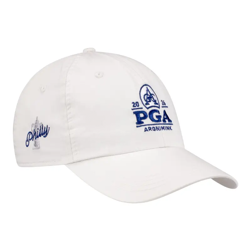 Ahead 2026 Pga Championship Shawmut Cotton Dad Hat – Oyster Grey 1