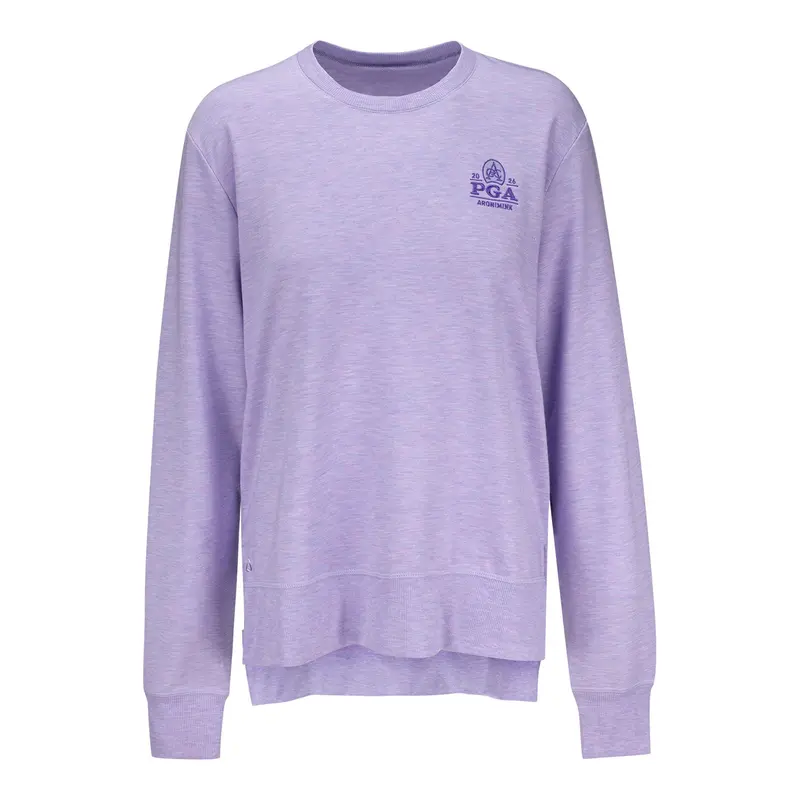 Ahead 2026 Pga Championship Women’S Crewneck Sweater – Lavender 1