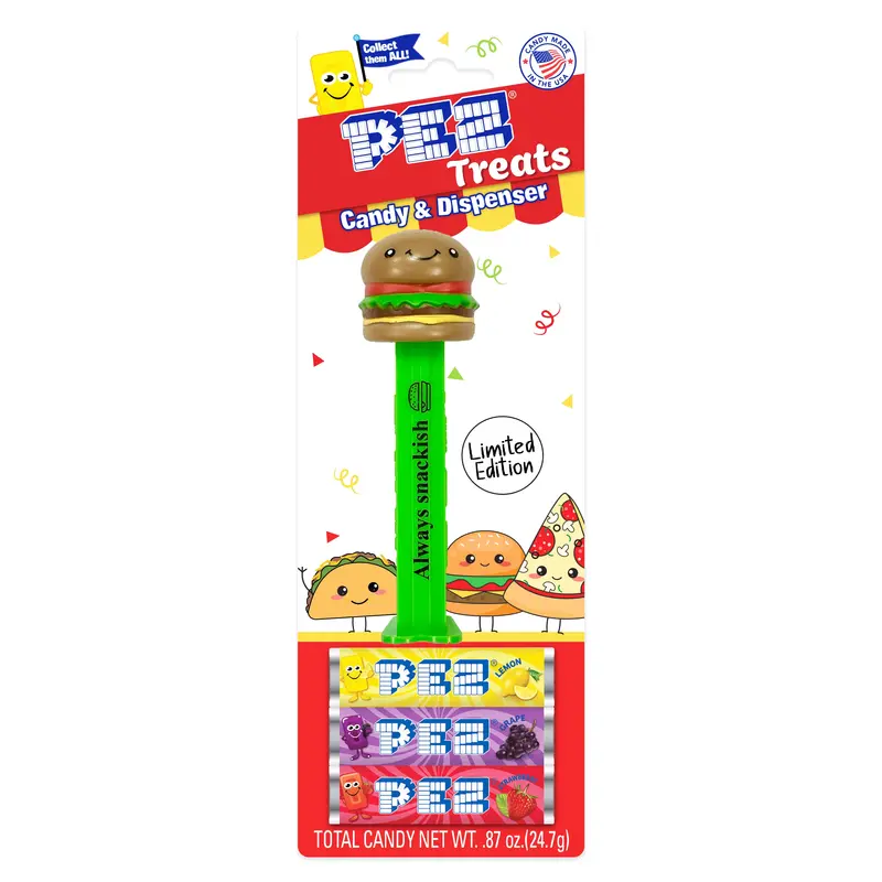 Always Snackish Burger Pez Treats – Pez.Com Exclusive 1