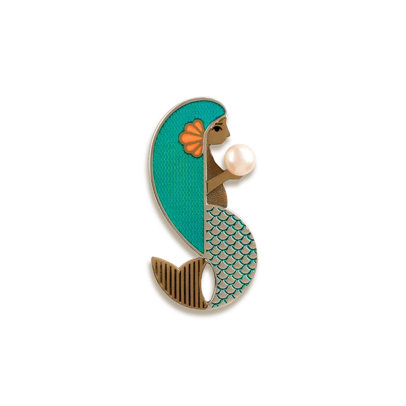 Amathea Garden Goddess Enamel Pin – Amar&Riley Botanical Line 1