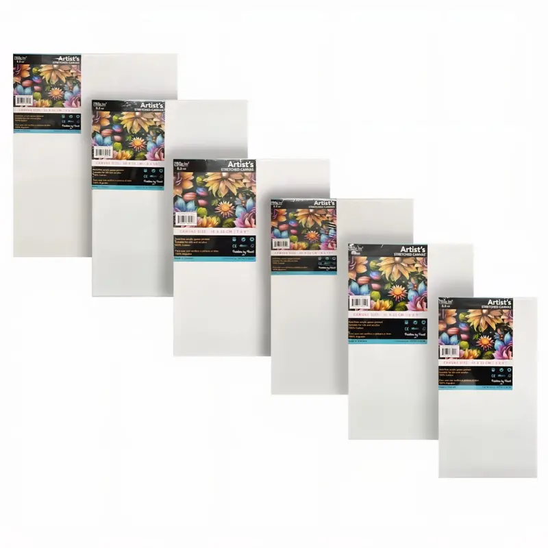 Artist-Grade Rectangular Canvas Panels – Multiple Sizes Available 1
