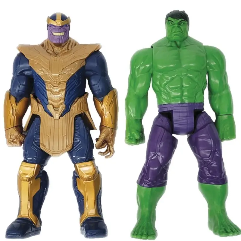 Avengers Endgame Titan Hero Series – Hulk & Thanos 12-Inch Deluxe Action Figures 1