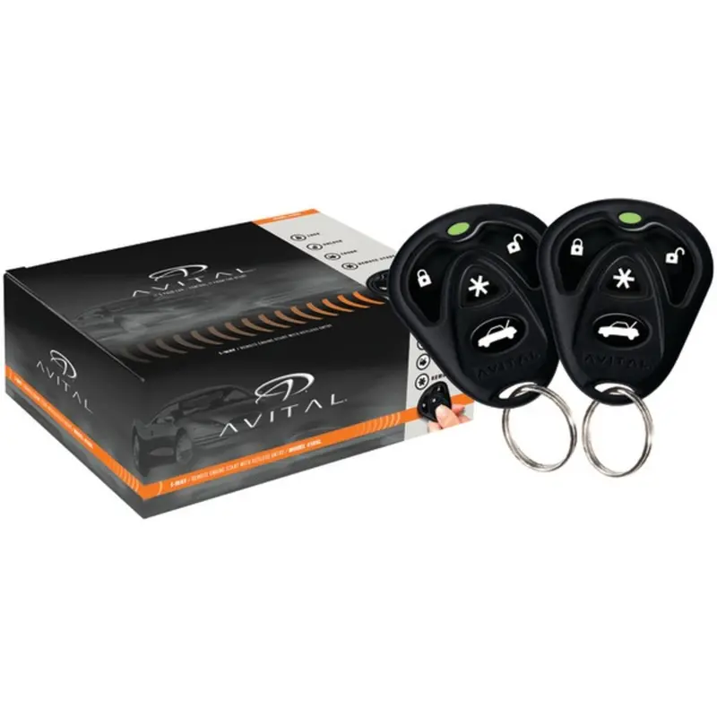 Avital 4105L Remote Start Kit With Dual Four-Button Transmitters 1