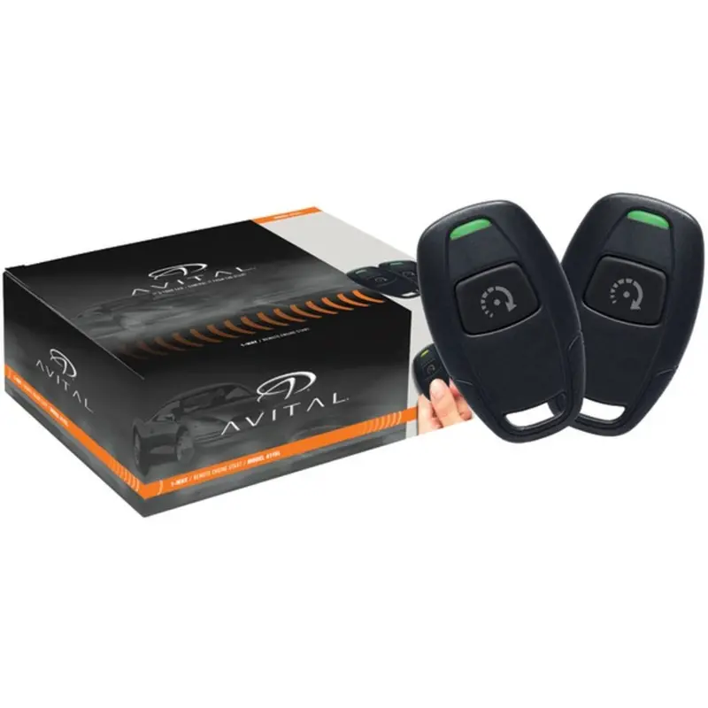 Avital 4115L Remote Start System With Two Micro-Sized One-Button Remotes 1