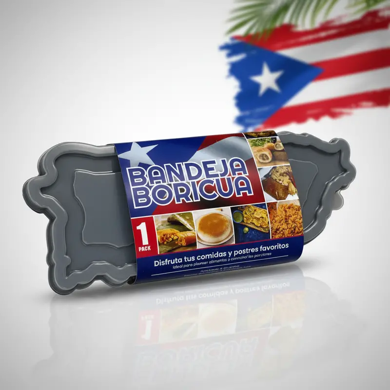 Bandeja Boricua Serving Tray – Puerto Rican Cultural Design 1