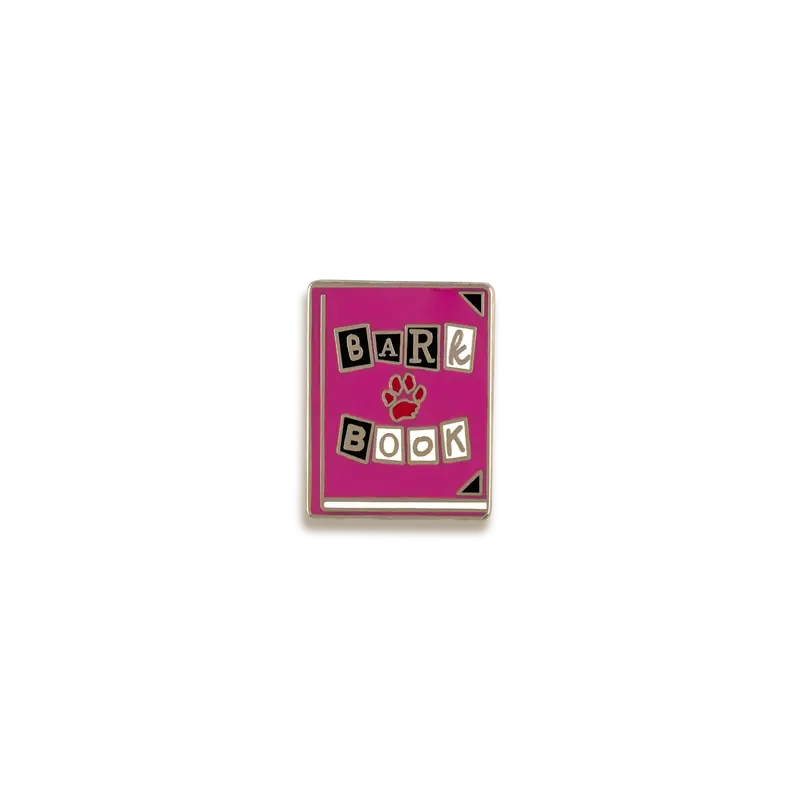 Bark Book Literary Dog Enamel Pin – V Coterie 1