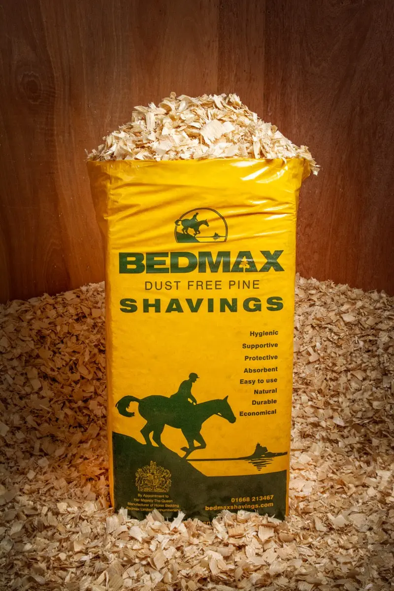 Bedmax Premium Horse Bedding Shavings 1