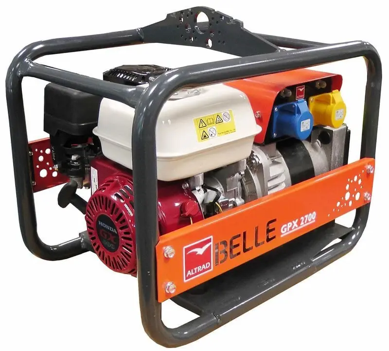 Belle Gpx2700 Honda Generator – 2.7Kva / 2.2Kw Compact Stackable Petrol Unit 1
