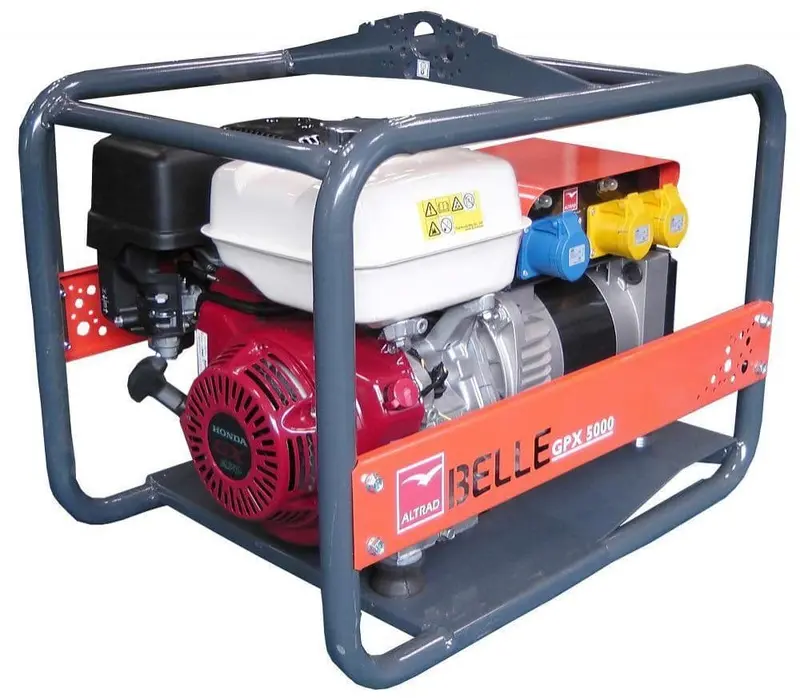 Belle Gpx5000 Honda Generator – 5Kva / 4Kw Stackable Petrol Power Source 1
