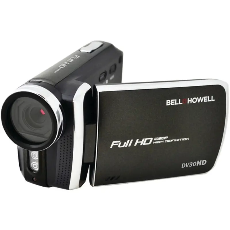 Bell+Howell Dv30Hd-Bk 20Mp 1080P Slim Fun Flix Camcorder – Black 1