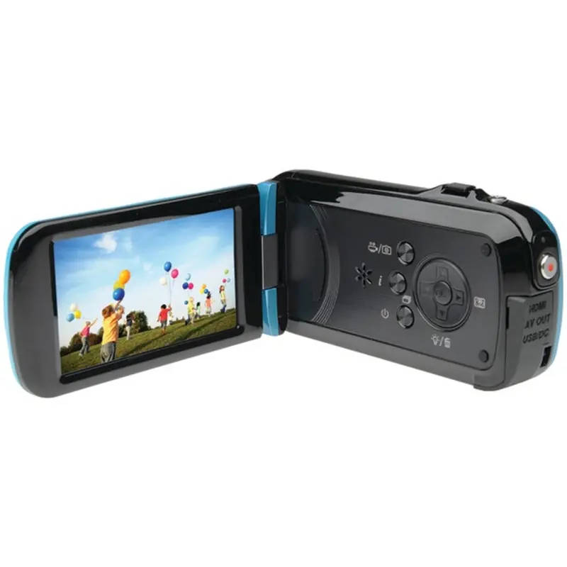 Bell+Howell Dv7Hd-Bl Slice Ii Ultraslim 16Mp 1080P Camcorder – Blue 1