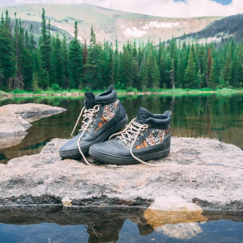 Black Barracuda Rugged Camping Boots 1