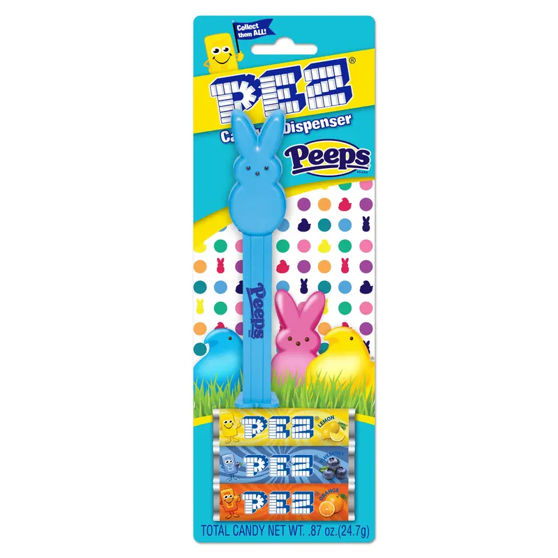 Blue Peeps Bunny Candy Dispenser 1