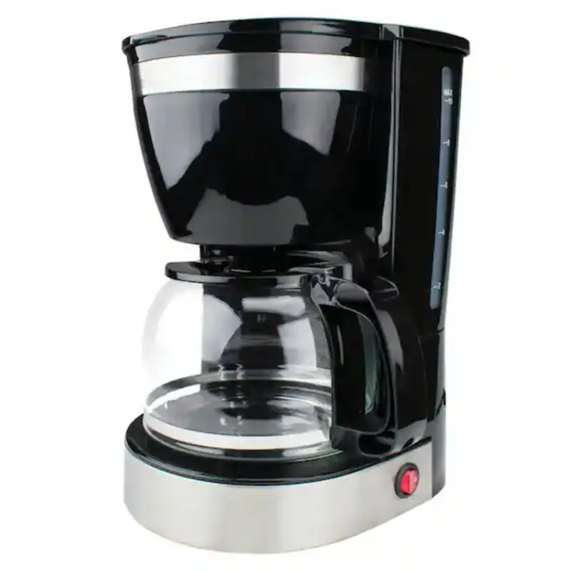 Brentwood 12-Cup Coffee Brewer – Modern Matte Black Finish 1