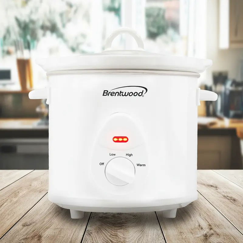 Brentwood 3-Quart Programmable Slow Cooker For Easy Meals 1