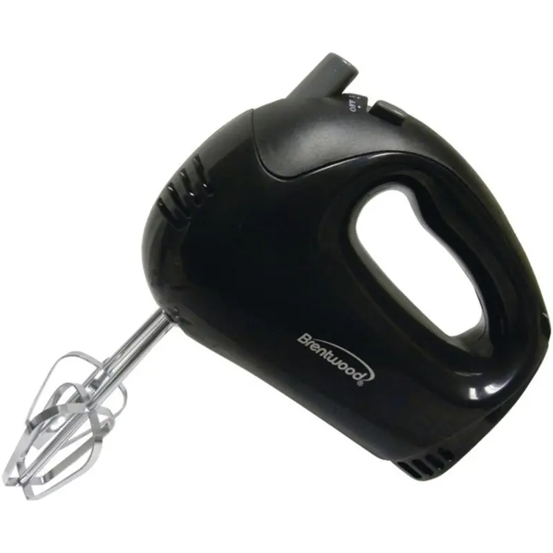 Brentwood Hm-44 Black 5-Speed Hand Mixer 1