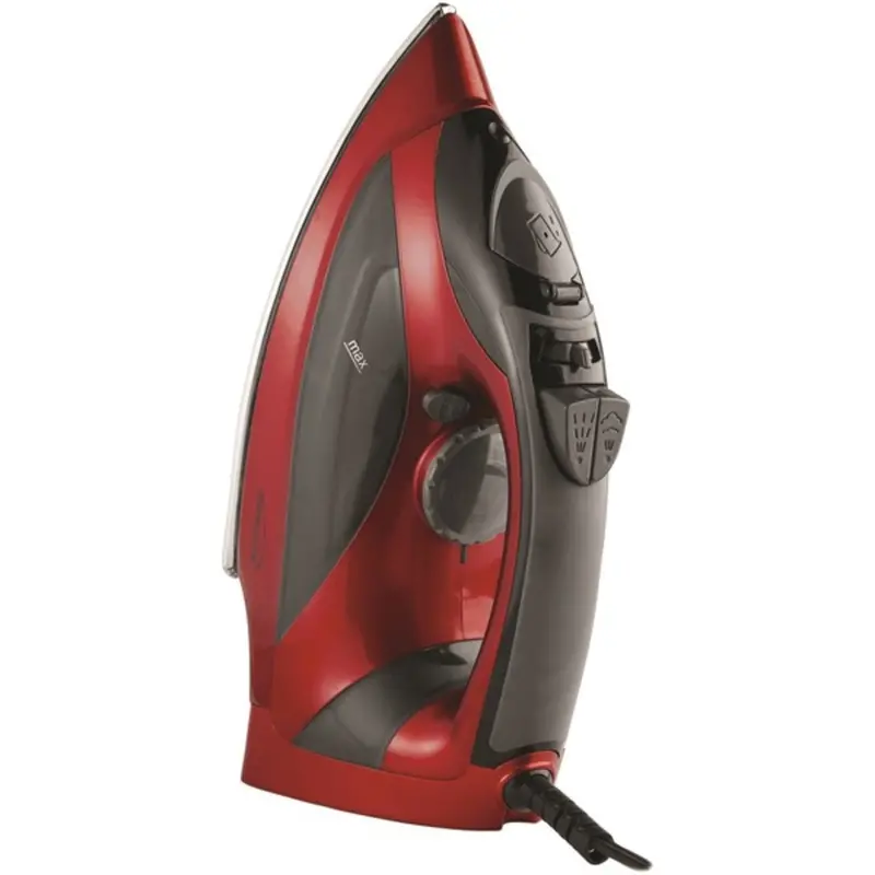 Brentwood Red Steam Iron – Full-Size With Auto Shut-Off & Retractable Cord (Mpi-90R) 1