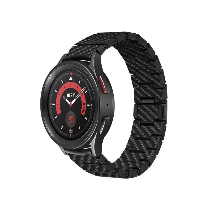 Carbon Fiber Watch Band For Samsung Galaxy Watch – Durable & Lightweight 2