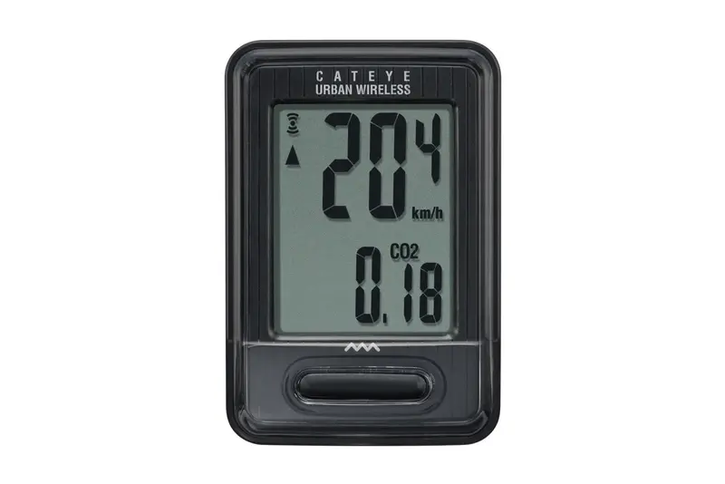 Cateye Urban Wireless Cycling Computer – Speed, Distance & Time Tracking 1