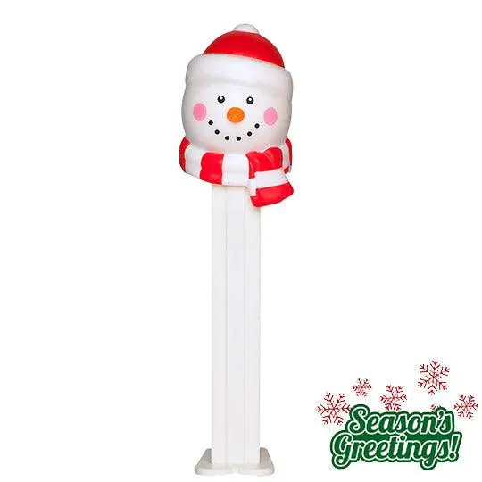 Charming Snowman Figurine With Knit Scarf Accent 1
