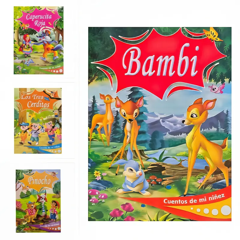 Childhood Stories Collection – Spanish-Language Illustrated Storybooks 1