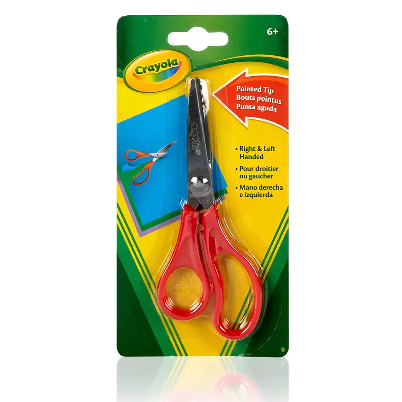 Crayola Ergonomic Scissors – Ambidextrous Design For Left & Right Handed Users 1