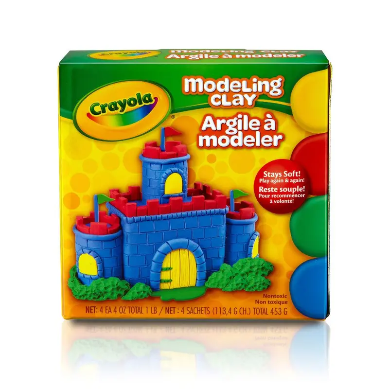 Crayola Modeling Clay – 4-Color Starter Pack 1