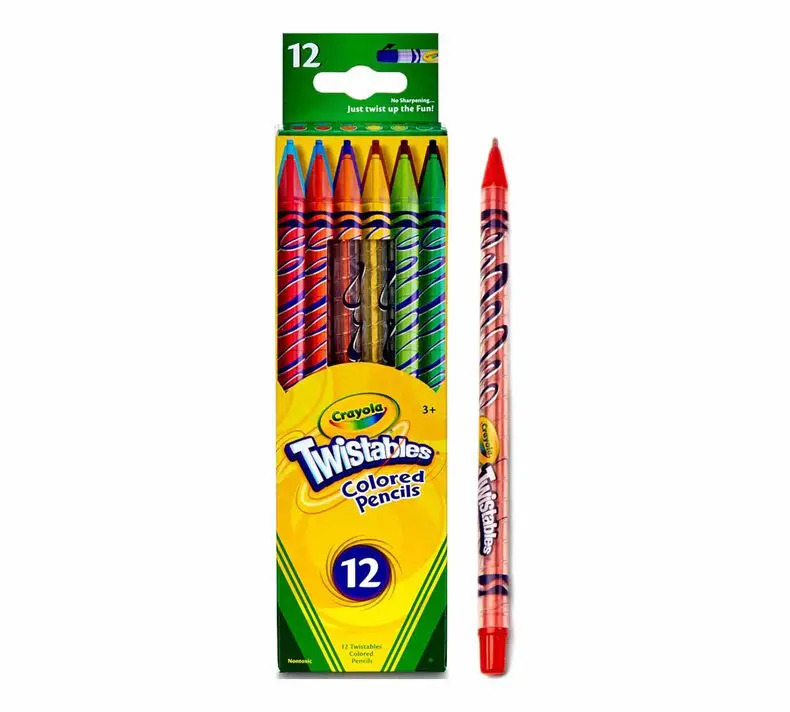 Crayola Twistables Colored Pencils – 12-Piece Set 1